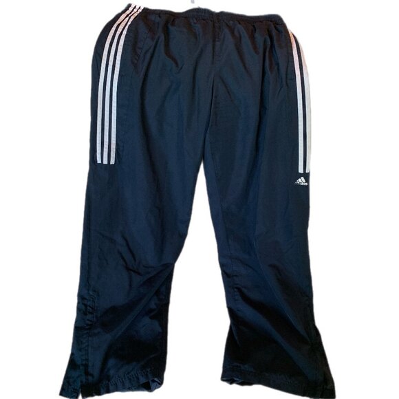 Adidas Originals Other - Adidas Classic Track Pants Nylon Gym Running Swishy Baggy Y2K Women Tie Waist XL